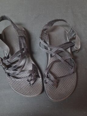 Chaco Black Women's Strappy Sport Sandals Sz 8